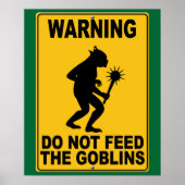 Die Goblins nicht Gefüttert Poster (Vorne)