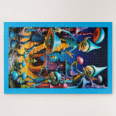 Die Goblins von Groll-Town - Ken Gage Fantasy Art Puzzle (Horizontal)