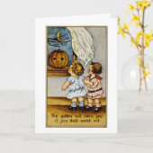 Die Goblins werden dich holen Karte (Gelbe Blume)