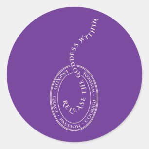 Die Goddess Classic Round Stickers veröffentlichen