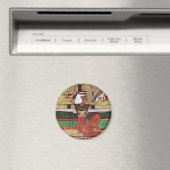 Die Goddess IS, Ägyptischer Maler Um 1360 Magnet (In Situ (Geschirrspüler))