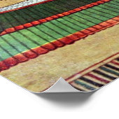 Die Goddess IS, Ägyptischer Maler Um 1360 Poster (Ecke)