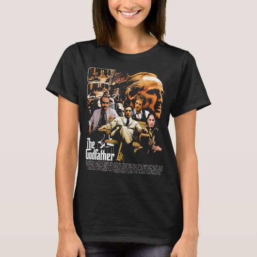 Die Godfather-Filme T-Shirt (Vorderseite)