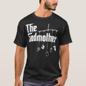 Die Godmutter von New Baby Funny Pun Prämie _ T-Shirt (Vorderseite)