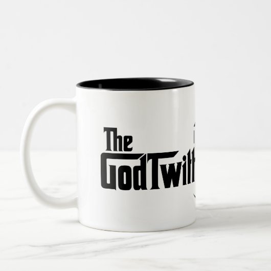 Die GodTwitter Tasse (Links)