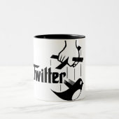 Die GodTwitter Tasse (Mittel)
