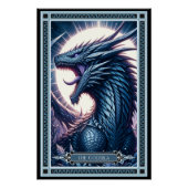 Die Godzilla-Tarot-Karte Poster (Vorderseite)