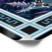 Die Godzilla-Tarot-Karte Poster (Ecke)