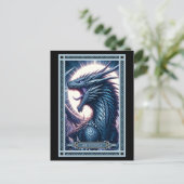 Die Godzilla-Tarot-Karte Postkarte (Stehend Vorderseite)