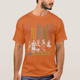 Die GoGos Head Over Heals Mädchen-Familie T-Shirt