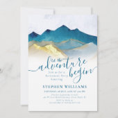 Die Goldberge Lasse das Abenteuer beginnt mit der Einladung (Vorderseite)