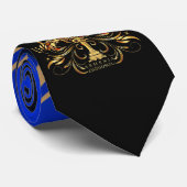 Die Golden Armenia Neck Tie Krawatte (Gerollt)