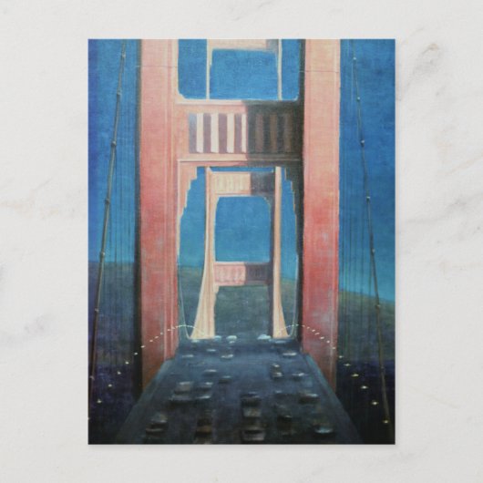 Die Golden Gate Bridge 1992 Postkarte (Vorderseite)