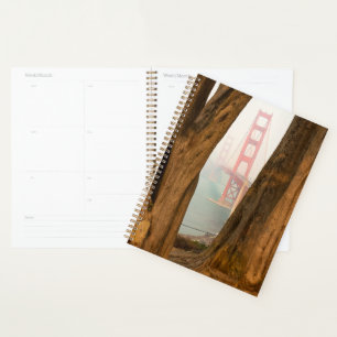 Die Golden Gate Bridge   Bäume aus Übersichtsans Planer