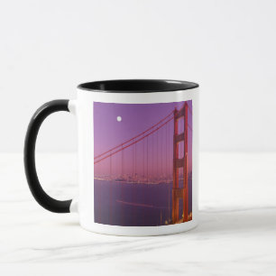 Die Golden Gate Bridge kurz nach Sonnenuntergang, Tasse