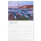 Die Golden Gate Bridge San Francisco Kalender (Feb 2027)