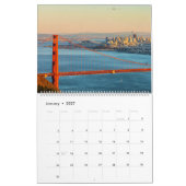 Die Golden Gate Bridge San Francisco Kalender (Jan 2027)