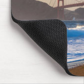 Die Golden Gate Bridge vom Baker Beach Mousepad (Ecke)