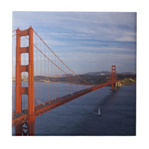 Die Golden Gate Bridge vom Marin Fliese