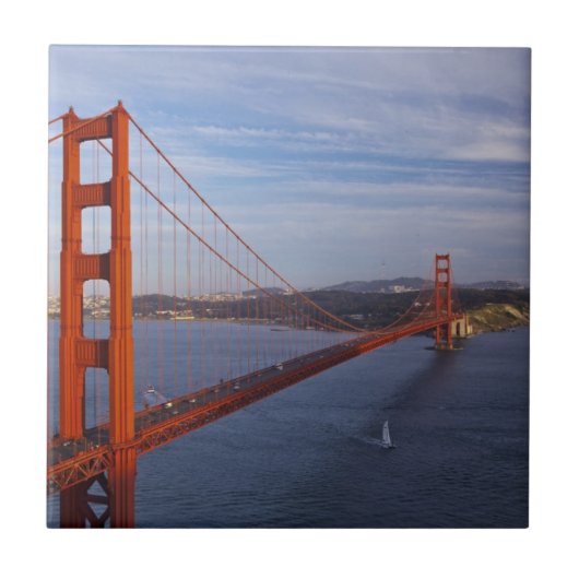 Die Golden Gate Bridge vom Marin Fliese (Vorderseite)
