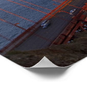 Die Golden Gate Bridge vom Marin Poster (Ecke)