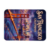 Die Golden-Gate-Brücke USA Magnet (Horizontal)