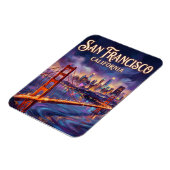 Die Golden-Gate-Brücke USA Magnet (Linke Seite)