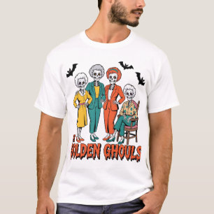 Die Golden Ghouls Girls - Funny Halloween Parody T-Shirt