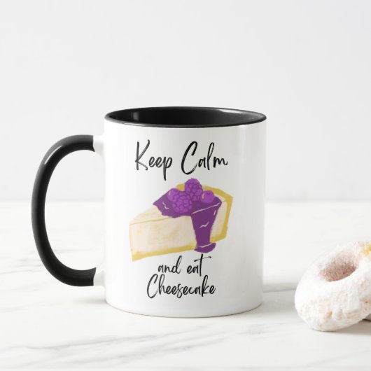 Die Golden Girls Behielt Ruhe und essen Cheesecake Tasse (Mit Donut)