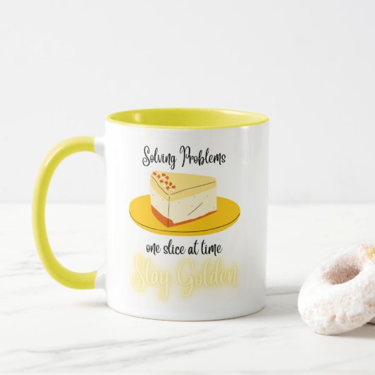 Die Golden Girls Bleibe Tasse (Mit Donut)
