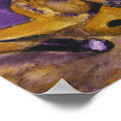 Die Golden One Fine Art Prints Poster (Ecke)