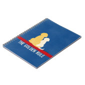 Die Golden Rule Notebook Journal School Notizblock (Linke Seite)