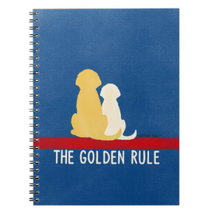 Die Golden Rule Notebook Journal School Notizblock