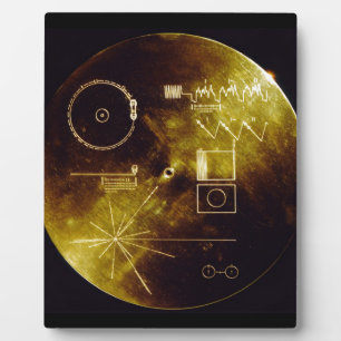 Die goldene Aufzeichnung der Voyager Fotoplatte
