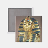 Die goldene Begräbungsmaske aus Grab von Magnet (Vorderseite/Rückseite)