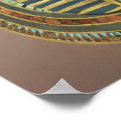 Die goldene Begräbungsmaske aus Grab von Poster (Ecke)