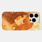 Die goldene Dame des Jugendstils Case-Mate iPhone Hülle (Rückseite (Horizontal))