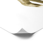 die Goldene Einhorndrucke Poster (Ecke)