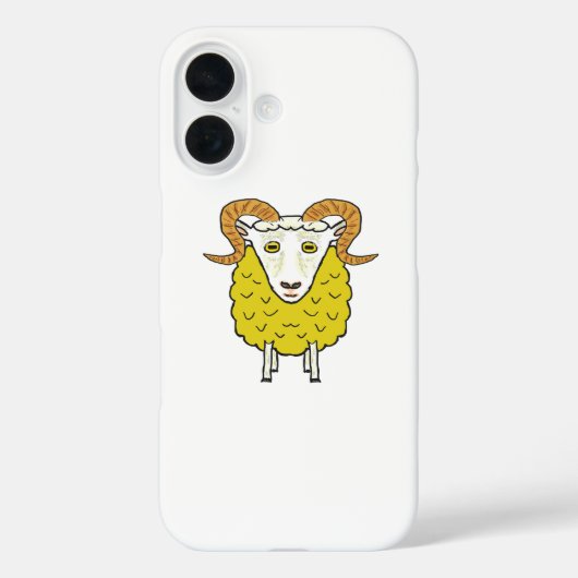 Die goldene Fleece Case-Mate iPhone Hülle (Rückseite)