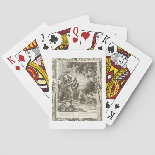 Die goldene Fleece gewonnen von Jason (Stich) Spielkarten (Rückseite)