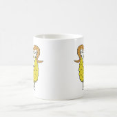 Die goldene Fleece Kaffeetasse (Mittel)