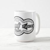 Die goldene Fleece-Tasse Kaffeetasse (VorderseiteRechts)