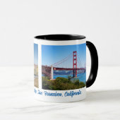 Die goldene Gate Brige von San Francisco, Tasse (VorderseiteRechts)