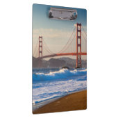 Die goldene Gate-Brücke vom Baker Beach Klemmbrett (Rechts)