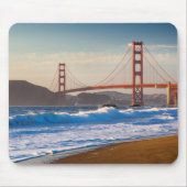 Die goldene Gate-Brücke vom Baker Beach Mousepad (Vorne)