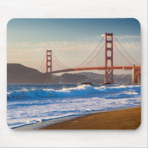 Die goldene Gate-Brücke vom Baker Beach Mousepad