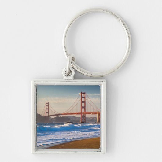 Die goldene Gate-Brücke vom Baker Beach Schlüsselanhänger (Vorne)