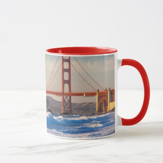 Die goldene Gate-Brücke vom Baker Beach Tasse (Rechts)