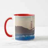 Die goldene Gate-Brücke vom Baker Beach Tasse (Links)