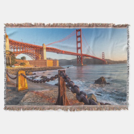 Die goldene Gate-Brücke von Fort Point Decke (Vorderseite)